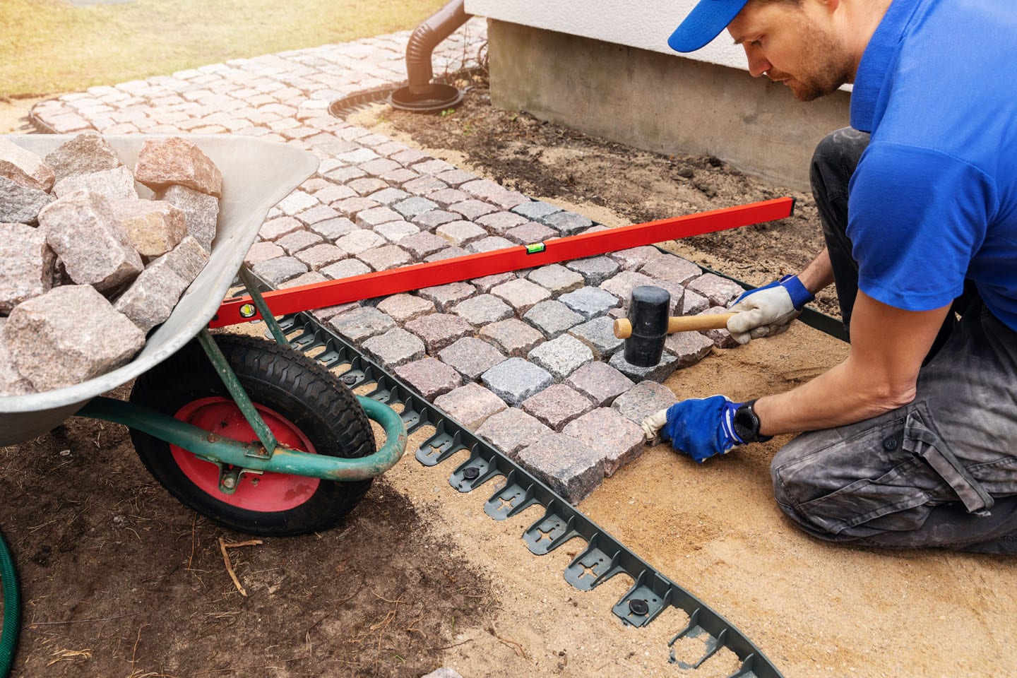 Walkways and Pathways Springfield IL | Monarch Landscaping
